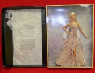 Donatella Versace the Versace Barbie Doll COA & Collectors Card Gold