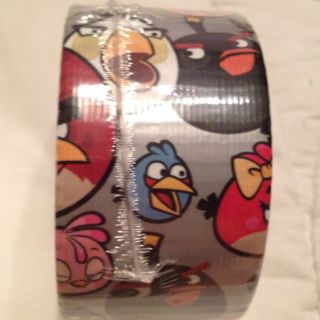 Brand New Duck Duct Tape Angry Birds !! Rare New Tape!!