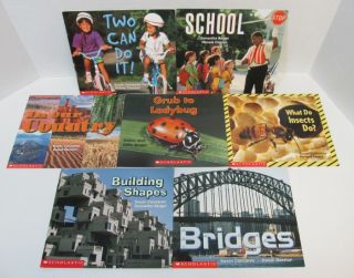 Lot 15 Early Readers Emergent Welcome Books Rookie Science Time to