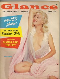1959 Glance v2 #10 Mamie Dan Doren Brigitte Bardot Meg Myles Jill