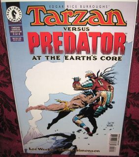 Tarzan vs Predator at Earths Core 3 Dark Horse Comic 1996