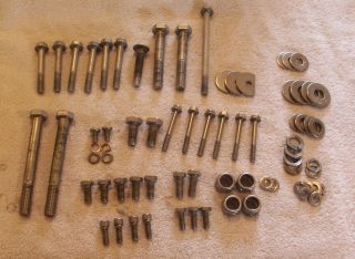 Polaris 780 Lot of Stainless Hardware Nuts Bolts Washers Etc