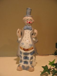 Porcelain Duncan Royale Crying Clown Figurine