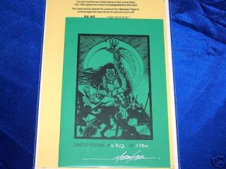  Shaman's Tears Ashcan Edition Signed by Mike Grell