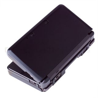 Black Aluminium Hard Shell Case Skin Cover for Nintendo 3DS XL Ll