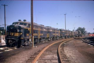 35mm Dupe Slide Western Maryland RR 301 Hagerstown MD 1972