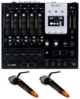 New Ecler EVO 5 DJ Mixer Bonus Ortofon Nightclub E MKII Twin