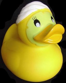 Spa Rubber Duck Ducky Duckie Bathroom Towel Mask Facial