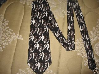 Nice 100 Italian Silk George Machado Zylos Necktie Tie