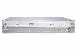  LG LGXBR446 DVD Recorder VCR Combo