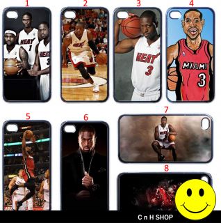 Dwyane Wade D Wade Miami Heat NBA iPhone 4 4S Case Casing