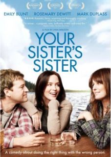 Your Sisters Sister DVD New Emily Blunt Mark Duplass