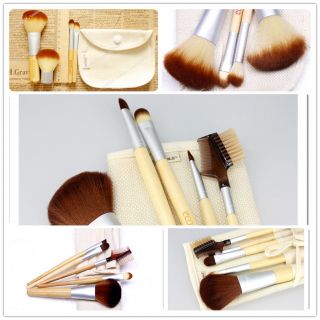  Bamboo Makeup Brush Make Up Cosmetic Brushes Beauty Tools
