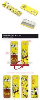 Spongebob Square Pants Classic Pencil Case Box Steel