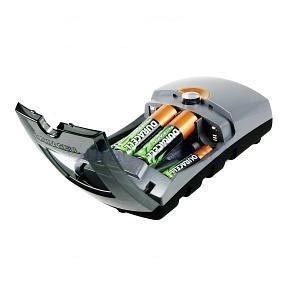 DURACELL 1 HOUR FAST AA AAA BATTERY CHARGER WITH FREE CAR ADAPTER