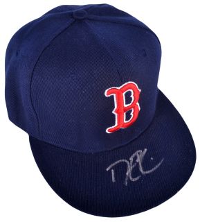Dustin Pedroia Signed Boston Red Sox Baseball Cap   GA Certified
