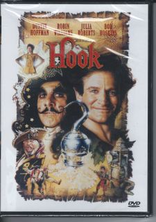 Hook (DVD) Robin Williams, Julia Roberts, Dustin Hoffman   NEW