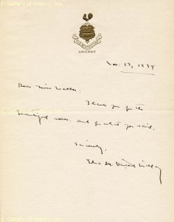 Edna St Vincent Millay Autograph Letter Signed