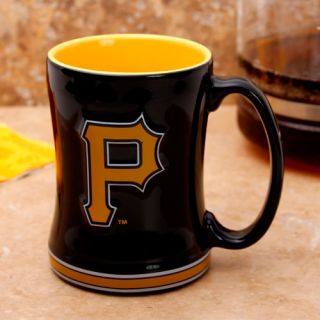 click an image to enlarge pittsburgh pirates 15oz ceramic relief mug