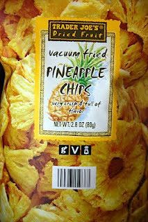 Bags Trader Joes Dried Fruit Vacuum Fried Pineapple Chips