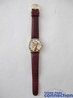  Timex Winnie The Pooh TIGGER Water Resistant Leather Band Watch & Case