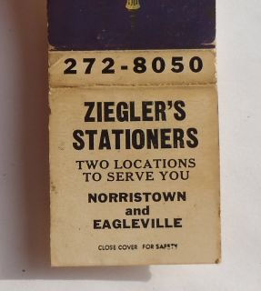  Zieglers Stationers Office Supplies Norristown Eagleville PA