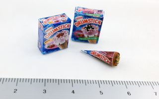 12th scale dollhouse miniatures nestle ice cream cone