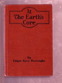 At Earths Core Hardcover 1922 Edgar Rice Burroughs FN