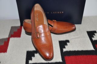 Ralph Lauren Purple Label Edward Green Loafer Shoes 11 5 D