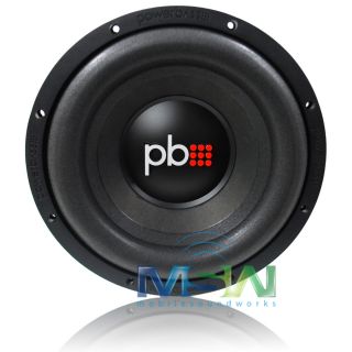 Powerbass® s 124DX 12 Dual 4 Ohm Car Audio Subwoofer Sub Woofer 600W