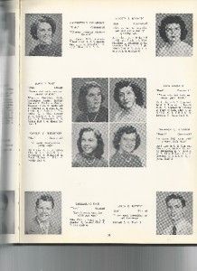 1950 EAST HARTFORD HIGH SCHOOL YEARBOOK, THE JANUS, FROM EAST HARTFORD