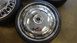 22 Dub Opera Spinners Spinning Chrome Wheels Nexen Tires Cadillac