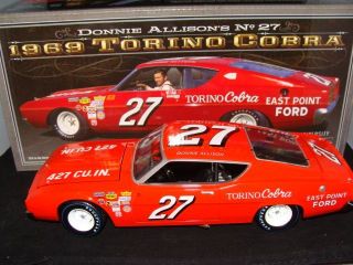 27 Donnie Allison 1969 East Point Ford Torino Cobra 1 24