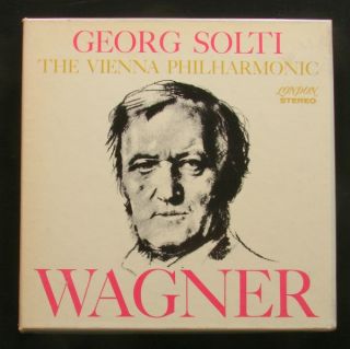 Reel to Reel Tape Solti Wagner Three Overtures London LCL 80109 FFST