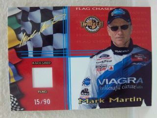 2003WHEELS HIGH GEAR MARK MARTIN AUTHENTIC FLAG CHASERS 15 90