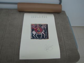 Paul Simon Graceland 25th Anniversary limited edition AUTOGRAPHED
