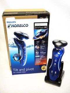  Norelco 1150X/40 SensoTouch 2D Electric Razor Mens Shaver Blue