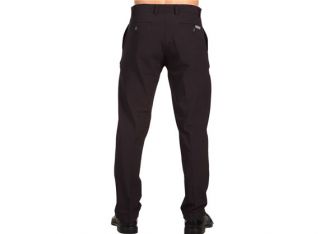 Dunning Golf Stretch Performance Flat Front Pants   Black 38 32