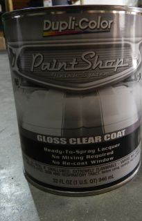 Dupli Color Paint Shop Gloss Clear Coat BSP300