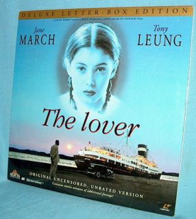  laserdisc THE LOVER Jane March Tony Leung from Marguerite Duras novel