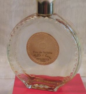 Lalique Nina Ricci Paris Fille D Eve Perfume Bottle