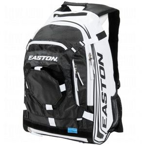 Easton Walk Off Bat Pack White Baseball Player Backpack Bat Bag