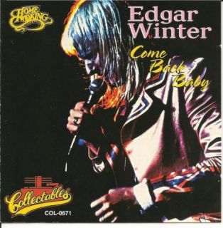 Edgar Winter Come Back Baby Out of Print Collectables 090431067123