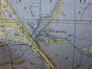 Antique Map 1911 Platte County MO Edgerton Platte City Weston and More