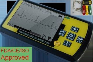 2012 Handheld ECG EKG Heart Monitor MD100A1E Extra Clip