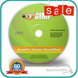 Gimp Graphic Design Editing Software Video Tutorials CD
