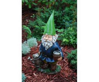 Bobblehead Gnome w Watering Can Echo Valley Collection