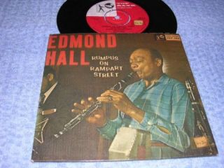 Edmond Hall Rumpus on Rampart Street EP PS Swe 50s VG EX