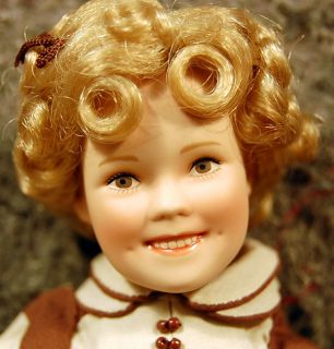 Shirley Temple Danbury Mint Elke Hutchens Movie Memories Doll 8 Mint