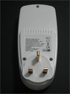  Energy Monitor Plug in kWh Electricity Meter Solar Power Meter